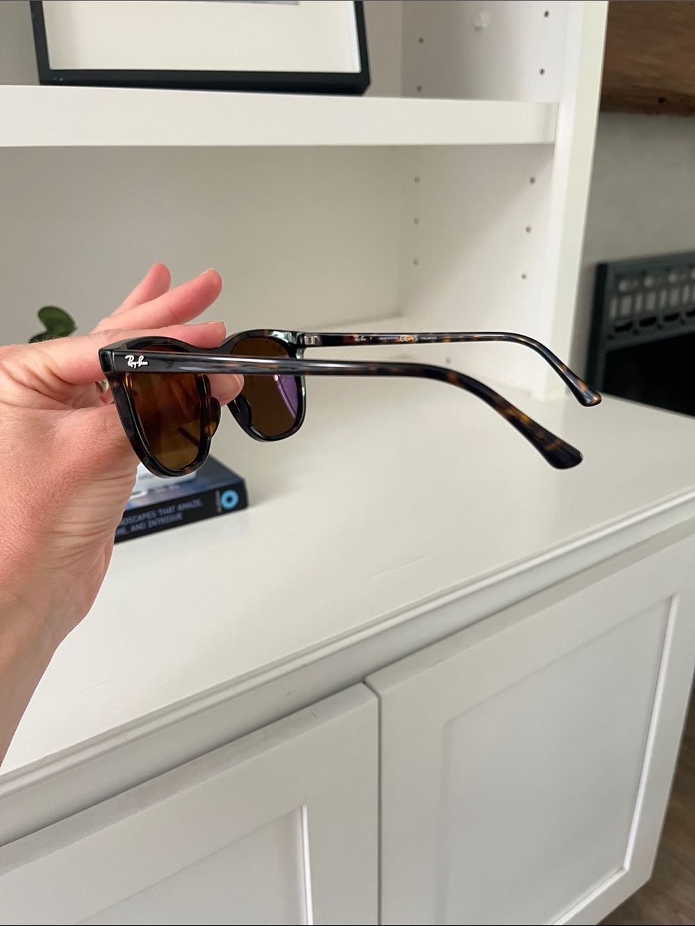 Ray-Ban Tortoiseshell Sunglasses with Brown Lenses - Picture 2 of 4